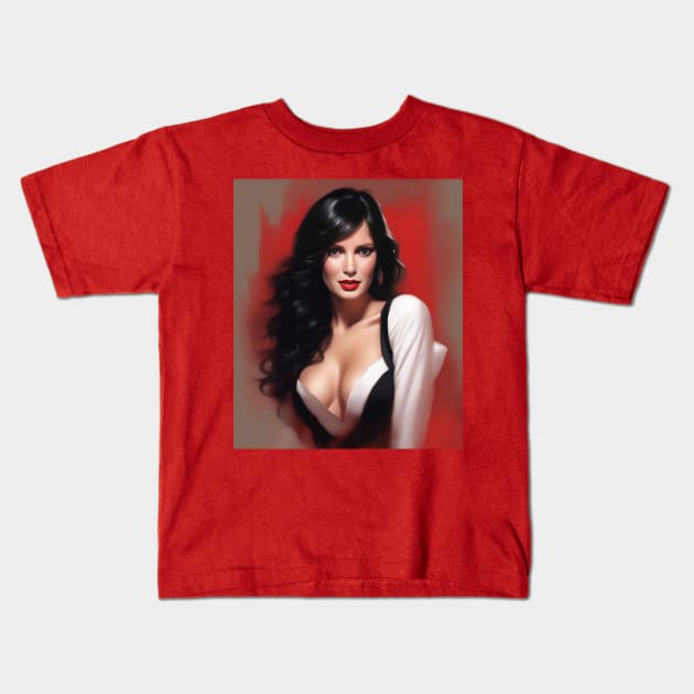 Jaclyn Smith Kids T-Shirt by fonchi76